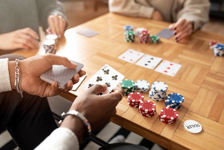 interslot mobile app interface showing live blackjack table and deposit options